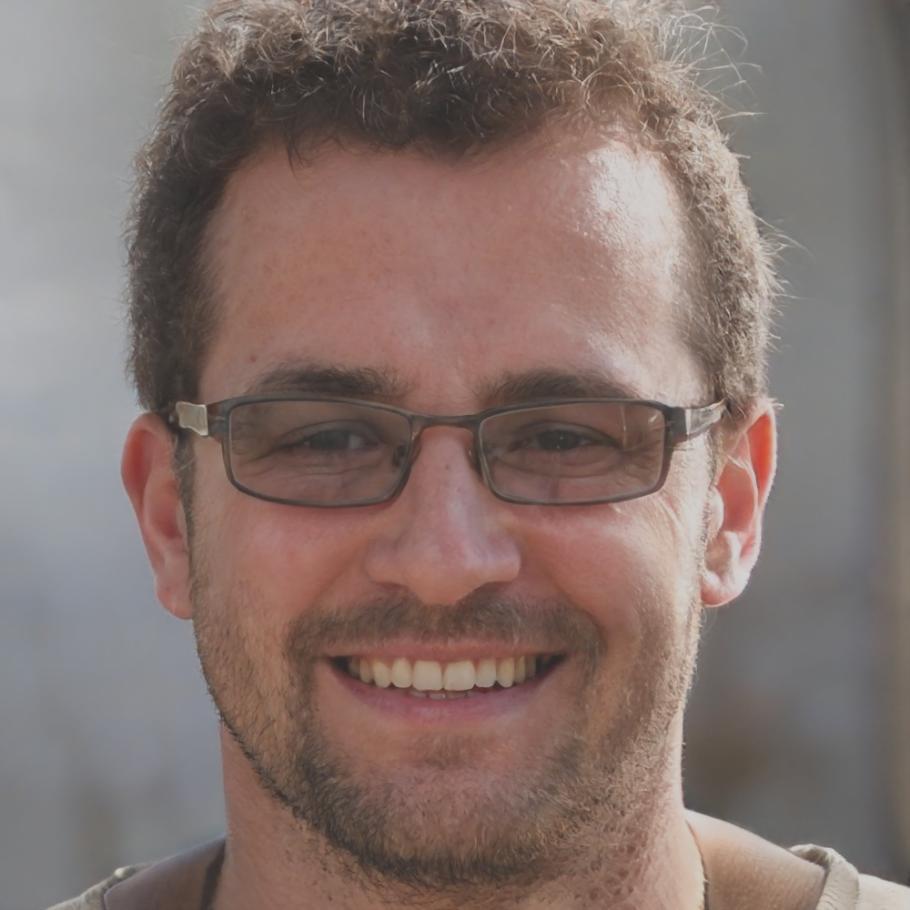 Researcher analyzing ecosystem data collected from precision farming equipment